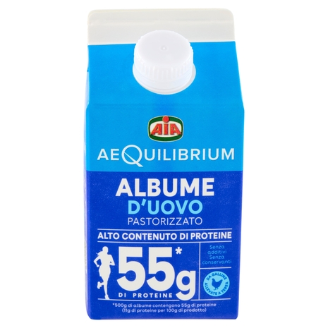 Aia aeQuilibrium Albume d'Uovo Pastorizzato 500 g